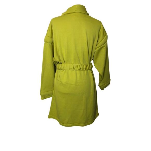 NWT TEREA Women's Alaina Vibrant Wrap French Terry Jacket Sz: M Vibrant Spring - Picture 3 of 16